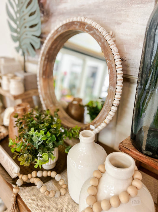 Beaded Beauty Mirror