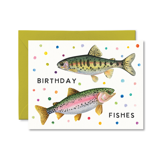 Birthday Fishes Card