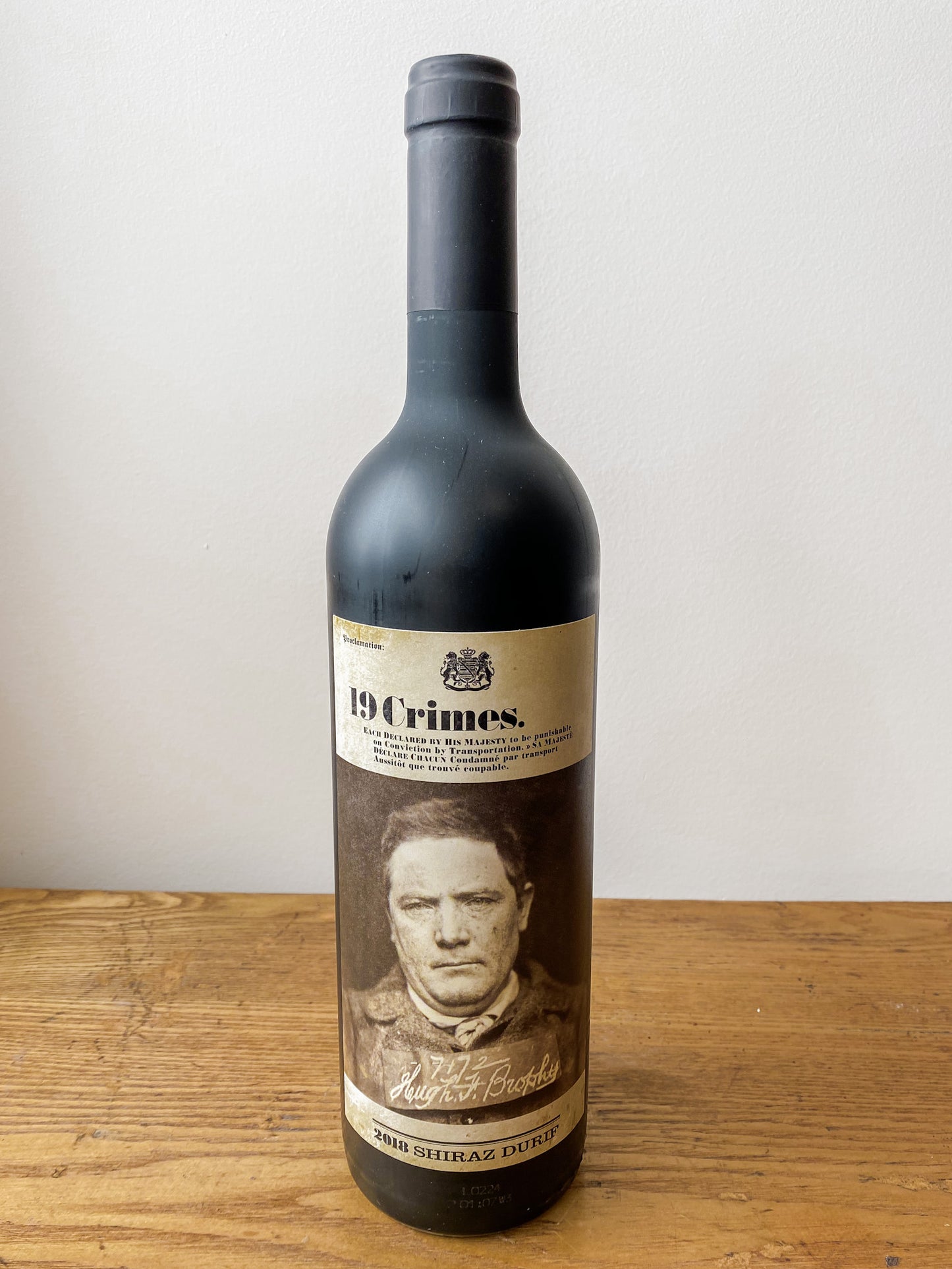 19 Crimes 2018 Shiraz Durif - 1500 mL bottle