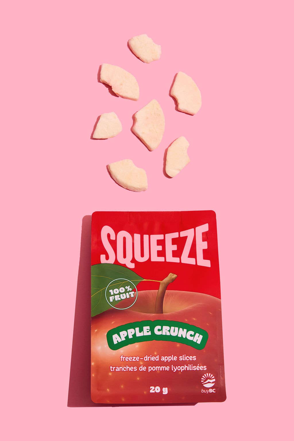 APPLE CRUNCH - FREEZE-DRIED APPLE SLICES (20g)