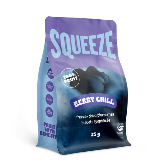 BERRY CHILL - SQUEEZE FREEZE-DRIED BLUEBERRIES (35g)