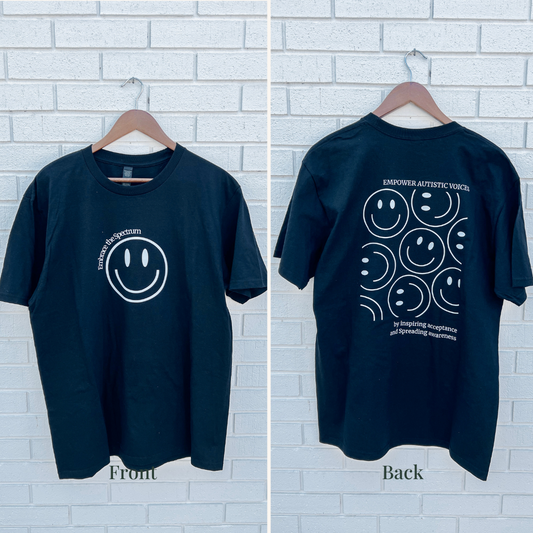 Black Embrace the Spectrum Smiles