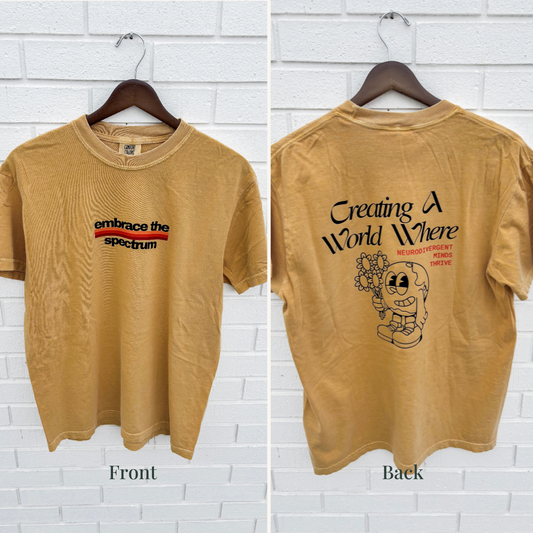 A World Where Neurodivergent Minds Thrive - Yellow