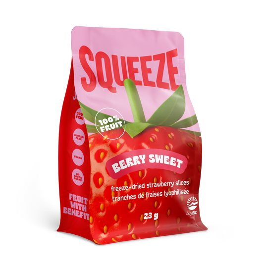 BERRY SWEET - FREEZE-DRIED STRAWBERRY SLICES (23g)